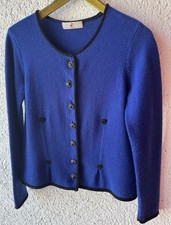 Strickjacke Blau von