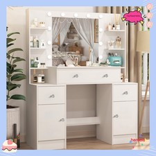 Großer Schminktisch mit 11