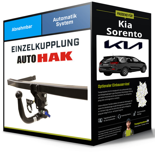 Abnehmbare anhängerkupplung - abnehmbare,