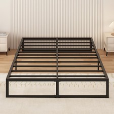 Metallbett 180x200 cm Schwarz