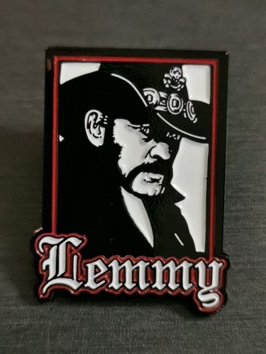 Motorhead lemmy pin badge - lemmy,