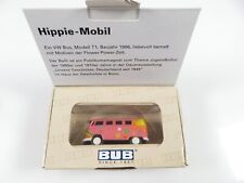 1:87 Bub Premium Classixxs Hippie Mobil T Bus VW Flower Power #4768/5448