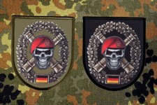 Artillerie Skull Wappen"Aufnäher"Patch/Bundeswehr/Reservist/Veteran/Bw/Ari