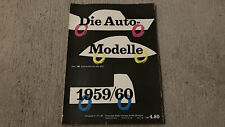 Auto Katalog 1959/60 Nr.3 AUTOKATALOG AMS