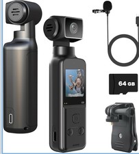 Körperkamera Mini Bodycam Body Action Vlogging Pocket Camera 4K 60fps WIFi