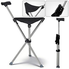 Tragbarer Stockstuhl