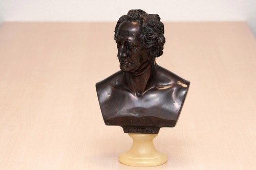 Bronze büste goethe - büste, "goethe"