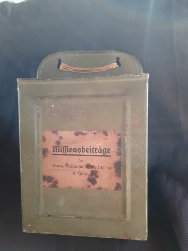 Sehr alte sammelbüchse - sehr,