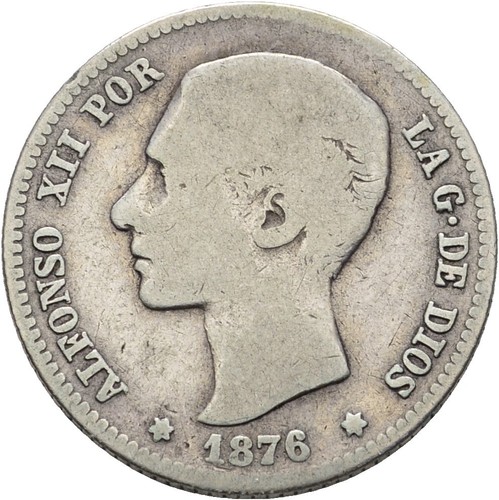 Spanien peseta alfonso xii - spanien,