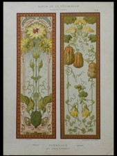 BLUMEN, JUGENDSTIL - 1899