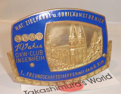 Plakette zielfahrt - zielfahrt, &