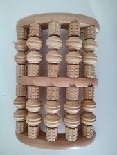 Fußmassage Roller aus Holz