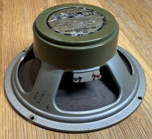 1973 celestion g12h 55hz - 1973, t1281