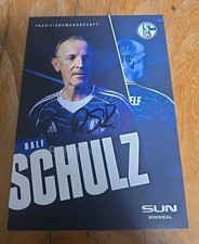 Autogrammkarte FC Schalke 04