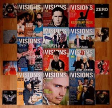 VISIONS 2007/11 Musikzeitschriften + allen Heft CD's/Sammlerzustand/Top Preis/
