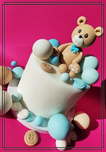 Bärchen tortenfigur kugeln - tortenfigur,