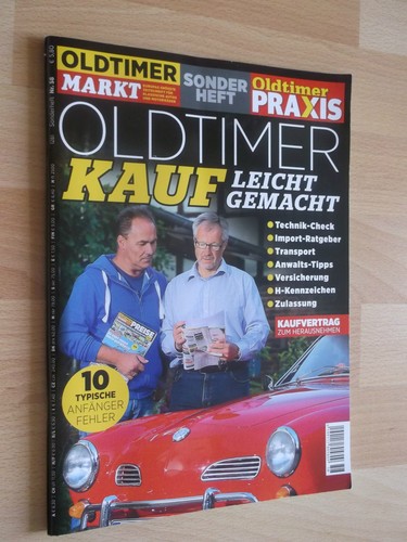 Oldtimer markt sonderheft 58 - oldtimer, markt,