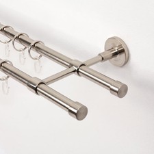 Gardinenstange edelstahloptik