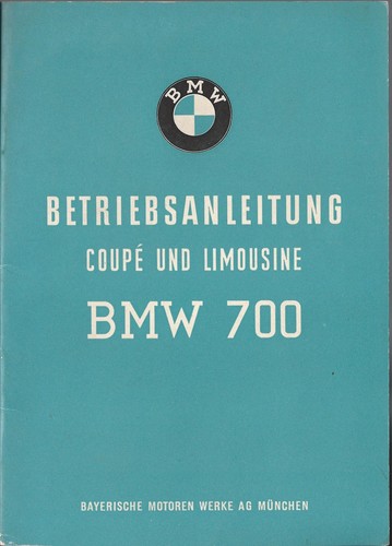 Bmw 700 coupe limousine - 700,