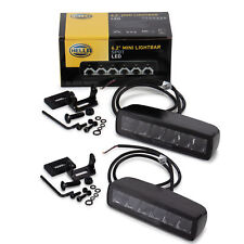 2x HELLA MINI LIGHTBAR LED