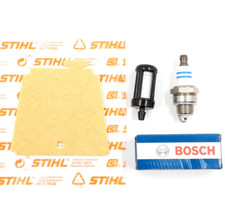 Original Stihl Luftfilter 019T MS190 MS190T  Benzinfilter Bosch Zündkerze Set