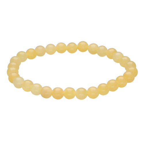 Orangencalcit kugelarmband 6 - orangencalcit,