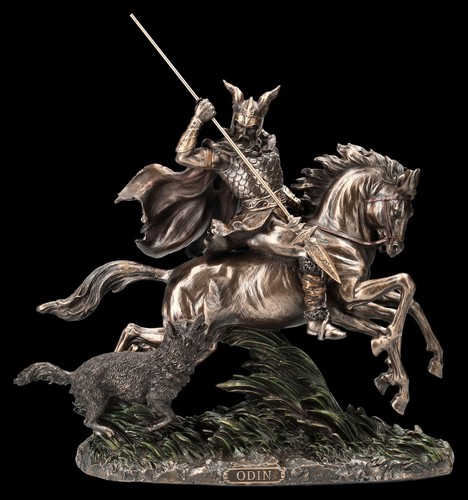 Odin figur reitet auf - figur,