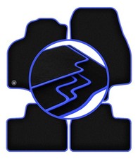 Velours-Autofußmatten für