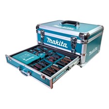 Makita X9 Alu Schubladen Koffer + 96 tlg. Zubehör Set