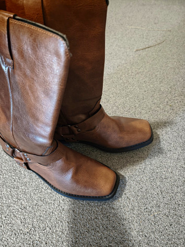 Sonstige biker lederstiefel - sonstige,