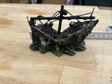 Deko Aquarium Schiff  11x7x5