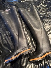 Gummistiefel Le Chameau Oceane Cuissardes Jersey, Schwarz, Rubber Größe 43