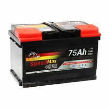 Autobatterie 75Ah 12V +50% Power 680A ersetzt 70Ah 72Ah 74Ah 75Ah 77Ah Speed Max