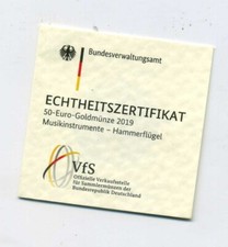 Zertifikat original für 100 - original,
