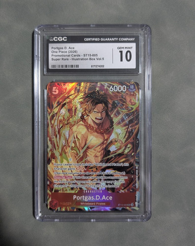 One piece tcg portgas - one, ace