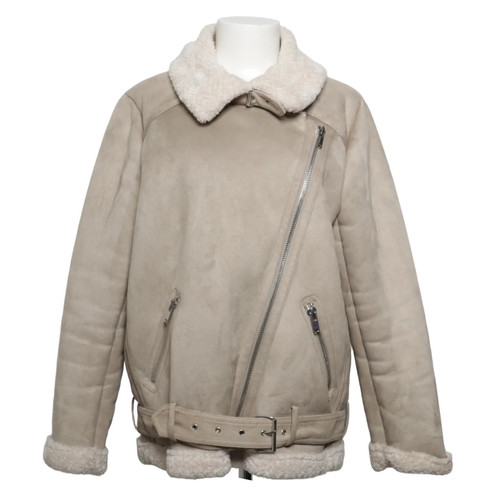 Zara woman shearling jacke - zara, woman,