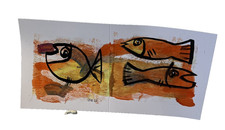 Zeichnung Fische 2 Bilder auf