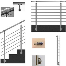 Geländer Seitenmontage