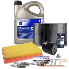 INSPEKTIONSPAKET + 5l 5W-30 MOTORÖL FÜR OPEL ASTRA G H ZAFIRA A 1.4 1.6 1.8 2.0 