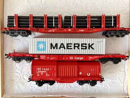 3er set märklin flachwagen - 3er,