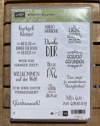 Stampin stempelset - stampin,