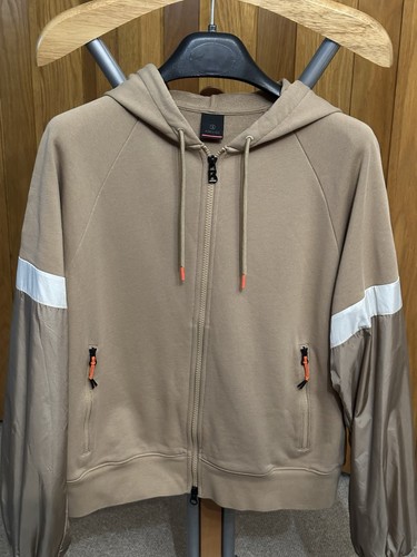 Bogner sweatjacke beige - sweatjacke,