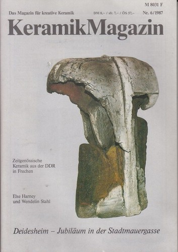 Keramikmagazin 1987 - /,
