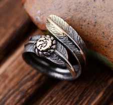 D11 Ring Feder mit Kokopelli