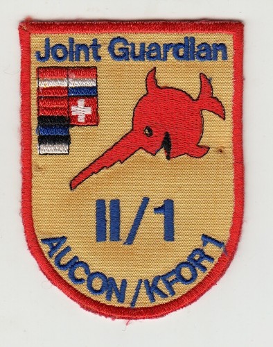 Aufnäher patch aucon kfor 1 - aufnäher,