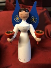 Weihnachtsfigur  Engel Höhe  16cm - Richard Glässer Seiffen Erzgebirge