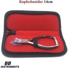 Nagelzange Profi Kopfschneider Fußnagelzange Edelstahl Fußnägel dicke 14 cm