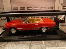Mercedes Benz 300 SL R107 US-Version Umbau auf Barock Fuchs Felgen 1:18