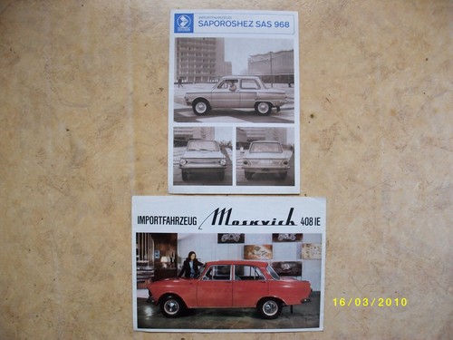 Moskvich 408 saporoshez - 408, /