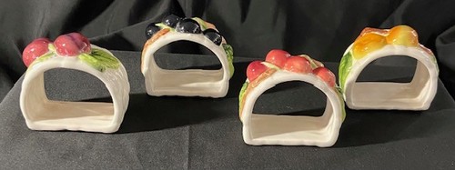 Porzellan serviettenringe 4er - serviettenringe,